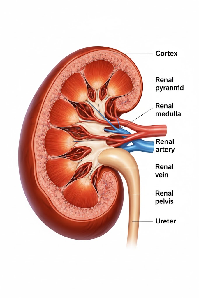 real layers about kidneys